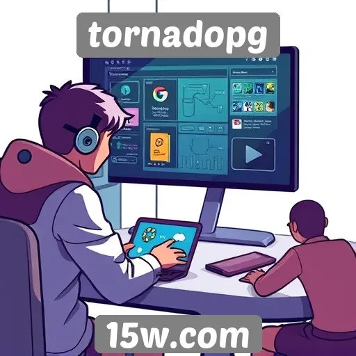 Experiência do usuário no site TornadoPG